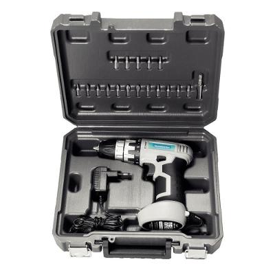 Parafusadeira Furadeira Tramontina para Uso Doméstico 42381020 com Maleta 20 Peças 70W Bivolt