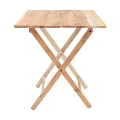 Mesa Dobrável Beer 4 Lugares Quadrada Madeira Maciça 60CM Tramontina