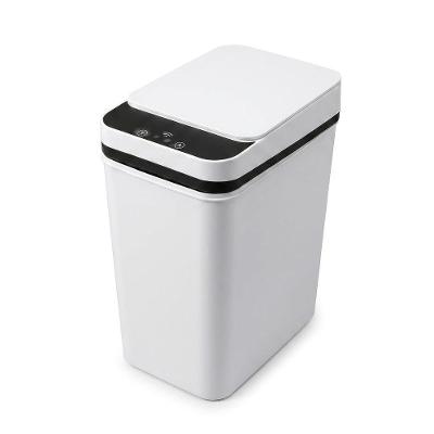 Lixeira Automática com Sensor 13L Abertura por Aproximação Branco