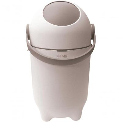 Lixeira Clingo 3366 Antiodor Vedação de Odores Branco 10L