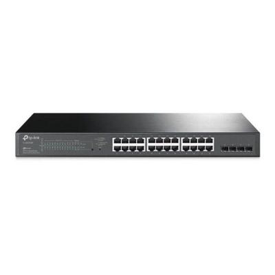 Switch Smart TL-SG2428P 24 Portas Poe+ 4 SFP Preto TP-Link