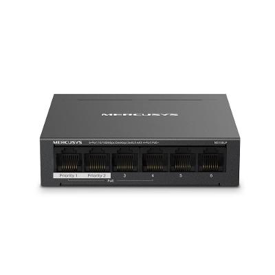 Switch Desktop MS106LP 6 Portas 10-100Mbps com 4 Poe+ TP-Link