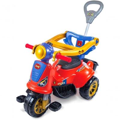 Triciclo Avespa Spider Multifuncional com Caixa Infantil Maral
