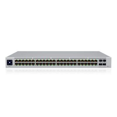 Switch USW-Pro-48 I Totalmente Gerenciado com 48 Portas Gbe Poe+ e Poe++ 4 SFP+ 176 Gbps Ubiquiti
