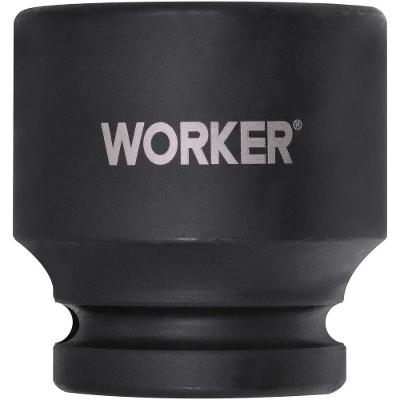 Soquete Sextavado Impacto Encaixe 3-4'' 38mm 988669 Acabamento Fosfatizado Worker