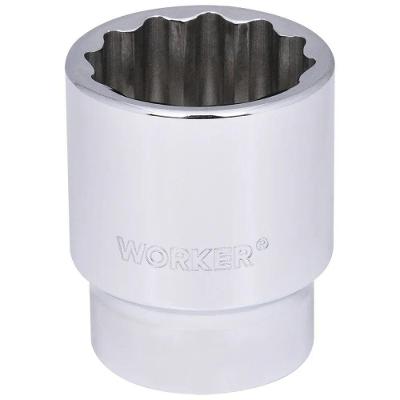 Soquete Estriado 41mm 3-4 Aço Cromo Vanádio Worker