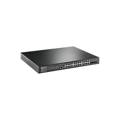 Switch Gerenciável TL-SG3428MP 24 Portas Poe+ 384W Omada SDN Preto TP-Link