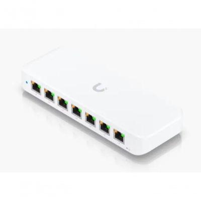 Switch Gerenciado Camada 2 USW-ULTRA-210W 8 Portas RJ45 Gigabit 7 Poe+ 1 Poe++ 16 Gbps Ubiquiti