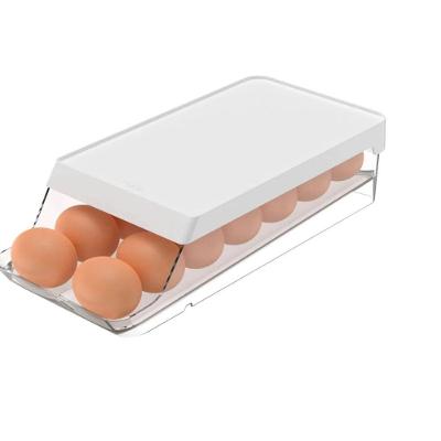 Organizador de Geladeira Clear Fresh com Rolagem Automática PS e PP Transparente 14 Unidades
