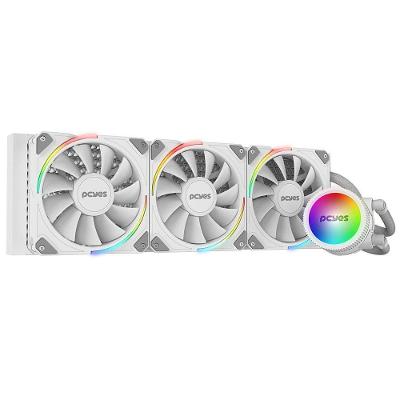 Water Cooler Sangue Frio 3 ARGB White Ghost 360mm TDP 350W Branco Pcyes