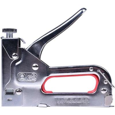 Grampeador Pinador Profissional 3 em 1 Worker Inox 141054