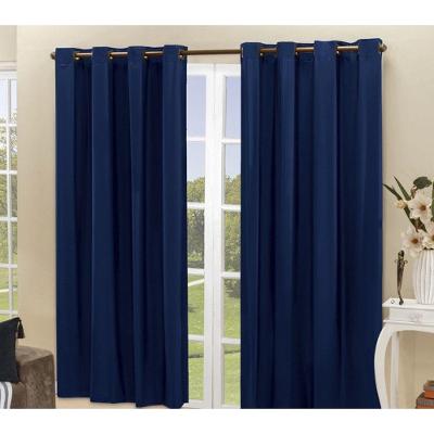 Cortina Daily Blackout PVC para Sala e Quarto Azul Marinho