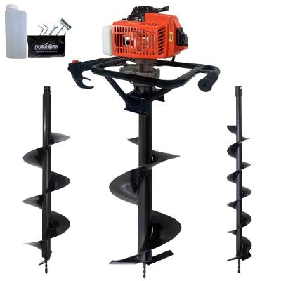 Perfurador de Solo Duratork DPS623M com 3 Brocas 10 20 e 30cm Laranja Bivolt
