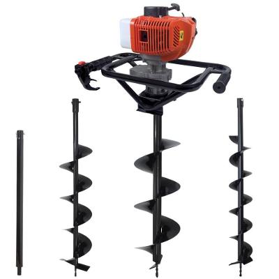 Perfurador de Solo DPS523P 2,5HP com Sistema Easy Start Laranja 3 Brocas e Extensão 60CM