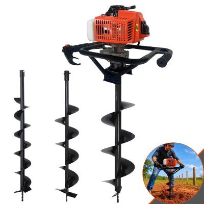 Perfurador de Solo DPS623P 62cc 3HP com 3 Brocas Laranja