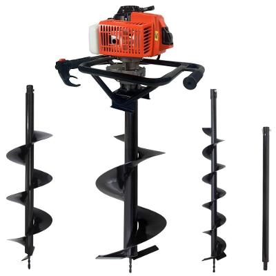 Perfurador de Solo DPS623M 62cc 3HP com Sistema Easy Start Laranja Duratork 1200ML 3 Brocas