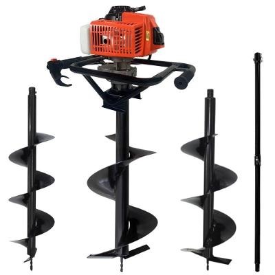 Perfurador de Solo DPS623G 3HP 62cc com 3 Brocas Laranja