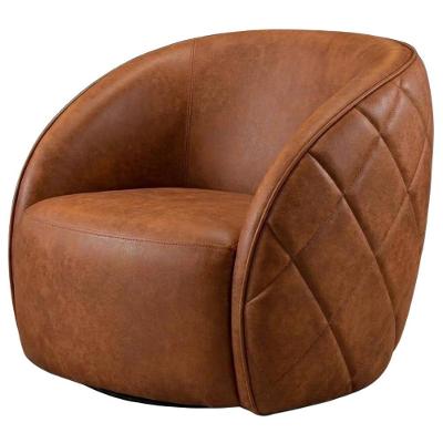 Poltrona Decorativa Essence Base Fixa Courino Matelassê Bege Milani Movelaria