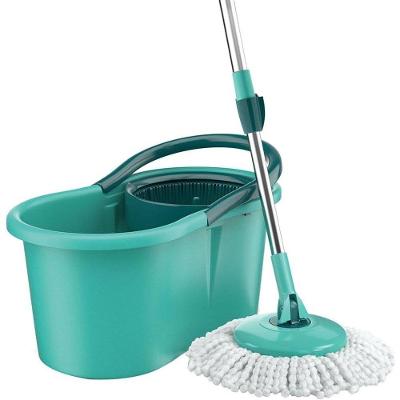 Mop Giratório MOP8209-VA Lava e Seca Pisos com Refil de Microfibra Verde Flash Limp 12L