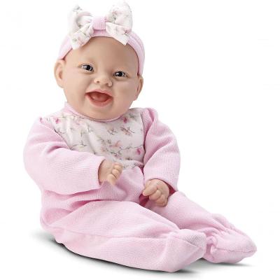 Boneca Lola Baby Fofa e Realista Rosa 35CM Bambola