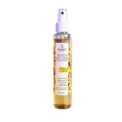 Body Splash Banho de Vanilla Desodorante Colônia Corporal Feminino Fragrância Doce Utimix 130ML