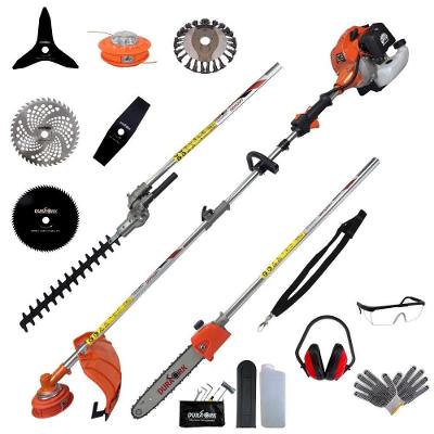Roçadeira Lateral Multifuncional Duratork DRM520P7 à Gasolina 52cc 2,5HP 8 em 1 com Carretel Carga
