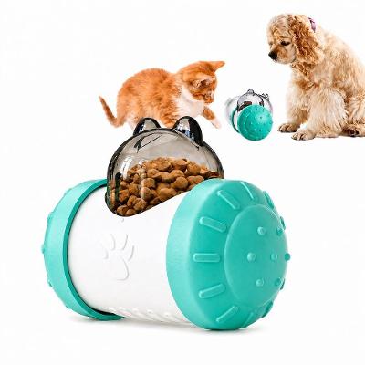 Brinquedo Dispensador de Ração Interativo para Pets Utimix Cães e Gatos Verde-água Tamanho Único