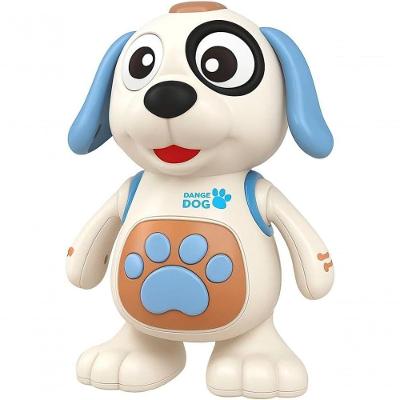 Brinquedo Interativo Musical Cachorro Dancing com Luz Som e Movimento DM Toys