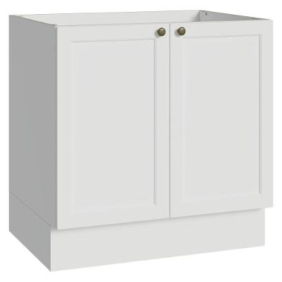 Balcão Vik 2 Portas MDP 80CM Branco Madesa