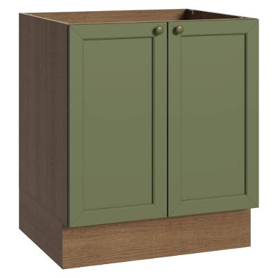 Balcão Vik 2 Portas MDP 70CM Verde Madesa