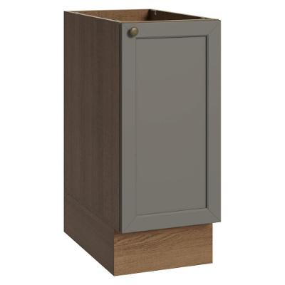 Balcão Vik 1 Porta MDP 35CM Cinza Madesa