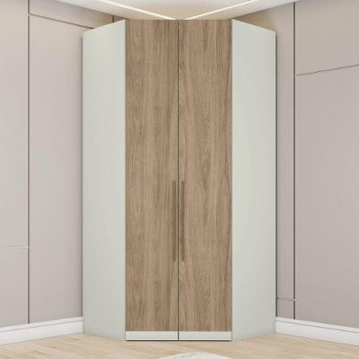 Canto Closet Bellagio 3 Gavetas 4 Prateleiras MDF-MDP 109,5CM Bege