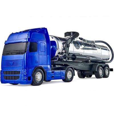 Caminhão Voyager Tanque Cromado Brinquedo Infantil Roma