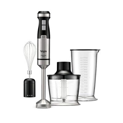 Mixer 3 em 1 Elgin Power Inox 1000W Processador 400ML Copo 800ML Inox 220V