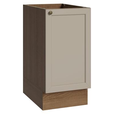 Balcão Vik 1 Porta sem Gavetas MDP 40CM Bege Madesa