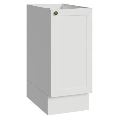 Balcão Vik 1 Porta sem Gavetas MDP 35CM Branco Madesa