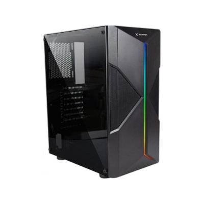 Gabinete Gamer Fortrek Holt Mid Tower RGB Preto