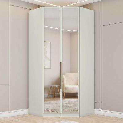 Canto Closet Bellagio 3 Gavetas 4 Prateleiras MDF-MDP 109.5CM Bege