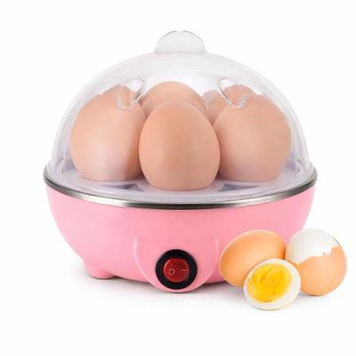 Cozedor de Ovos Elétrico Portátil 110V Capacidade 7 Ovos Rosa Utimix
