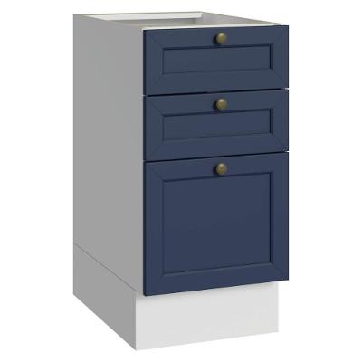 Balcão de Cozinha G24401L8VKST 3 Gavetas MDP 40CM Madesa