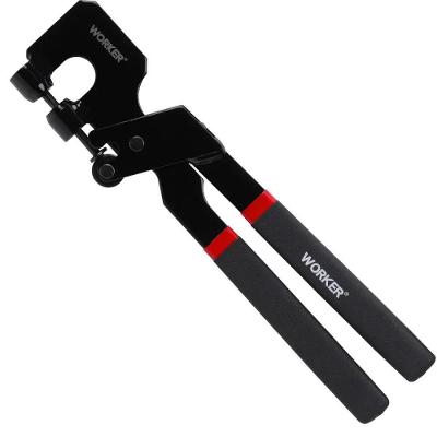Alicate Puncionador para Perfil Drywall 12 Polegadas 5mm Worker com Cabo em Plastisol