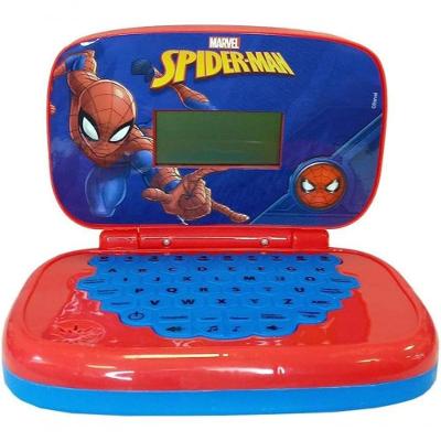 Laptop Infantil Homem-aranha Brinquedo Educativo Bilíngue Vermelho Candide