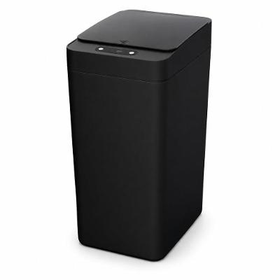 Lixeira Automática com Sensor 13L Plástico Abertura por Movimento Preta