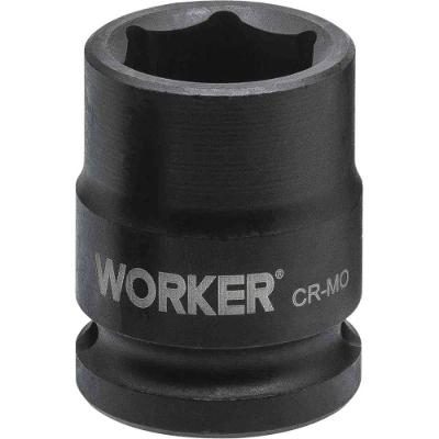 Soquete Sextavado Impacto 29mm Encaixe 3-4 Worker