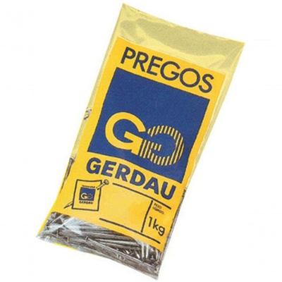 Prego com Cabeça 14 JP X 21 LPP GP Inox Gerdau 1KG