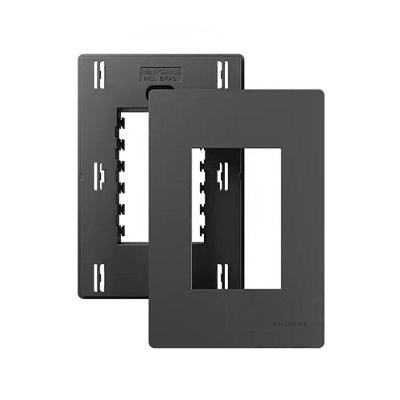 Placa para Módulos Horizontais Infiniti Plus Colors 4x2 Titânio Margirius