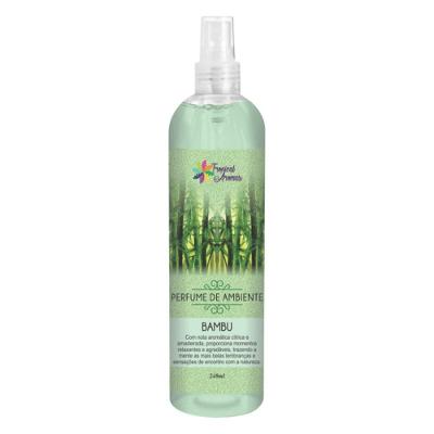 Perfume de Ambiente Bambu Perfuma e Proporciona Sensação Agradável 240ML Tropical Aromas