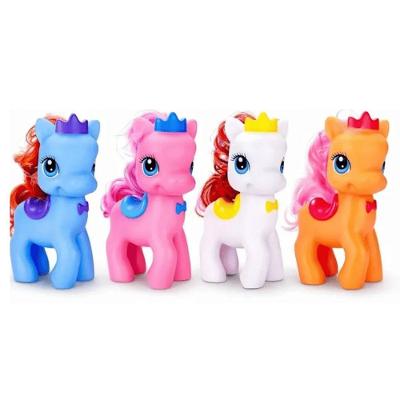 Mini Bonecas Pets Rainbow Dash Colecionável Vinil Macio Ark Brasil