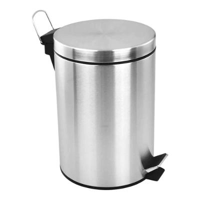 Lixeira Vittak 3L 5L Ou 12L Aço Inox com Pedal Cesto Removível