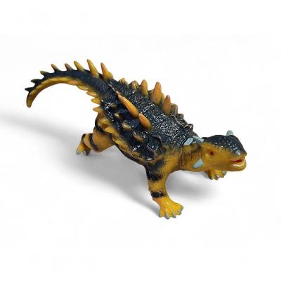 Boneco de Vinil Polacanthus com Som e Luz Amarelo JR Toys